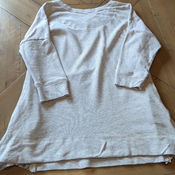 Anthropologie top, Beige and Cream M - Picture 2 of 4